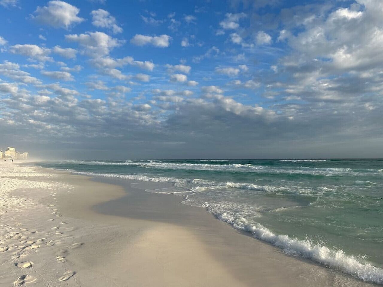 Na praia 