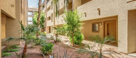 Overnattingsstedets uteområder