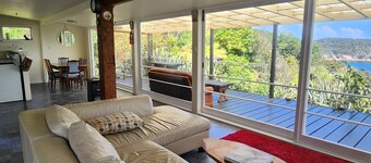 Secluded relaxing beach escape