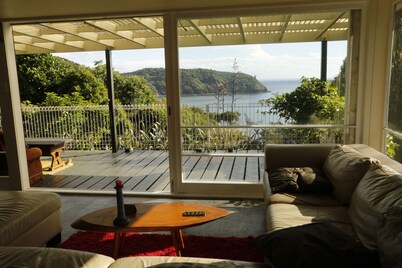 Secluded relaxing beach escape