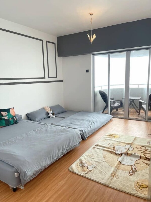 特級公寓, 2 間臥室, 湖景 (Snoopy Theme 3) | 免費 Wi-Fi、床單