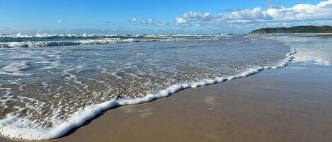 Sun-loungers, beach towels
