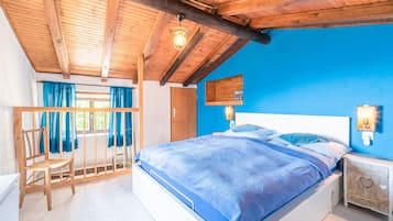 1 habitación y ropa de cama