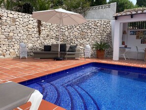 Outdoor pool - MORAIRA-BENISSA villa deco atypique 10 pers Wifi- clim- Piscine privée (Benissa)