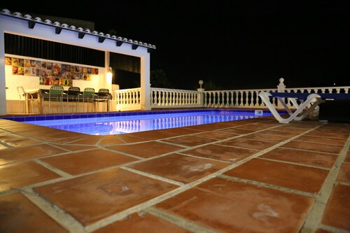 MORAIRA-BENISSA villa deco atypique 10 pers Wifi- clim- Piscine privée