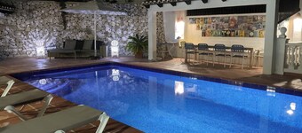 MORAIRA-BENISSA villa deco atypique 10 pers Wifi- clim- Piscine privée