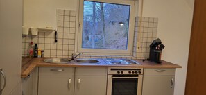 Coffee/tea maker, electric kettle, toaster, coffee grinder - A large apartment with a beautiful view and 2 balconies (Altena)