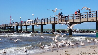 Old kindergarten - now home to Baltic Sea vacationers