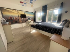 奢華別墅 | 高級寢具、羽絨被、獨特裝潢、布置獨特