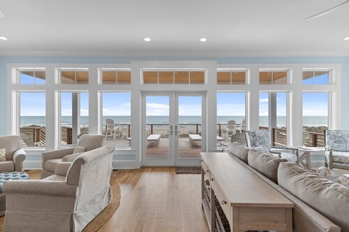 Happy Ours- Oceanfront Home with Private Heated Pool & Elevator in Atlantic Beach, NC