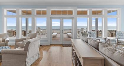 Happy Ours- Oceanfront Home with Private Heated Pool & Elevator in Atlantic Beach, NC