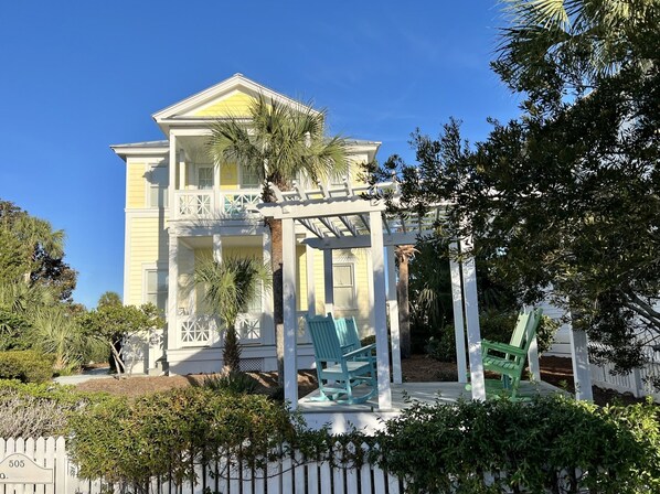 Enceinte de l’hébergement