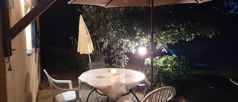 Restauration en plein air