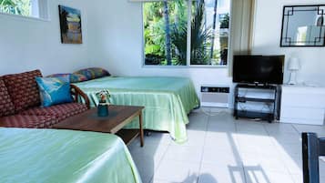 Iron/ironing board, free WiFi, bed sheets