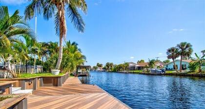 Luxury 5 bedroom waterfront with dock