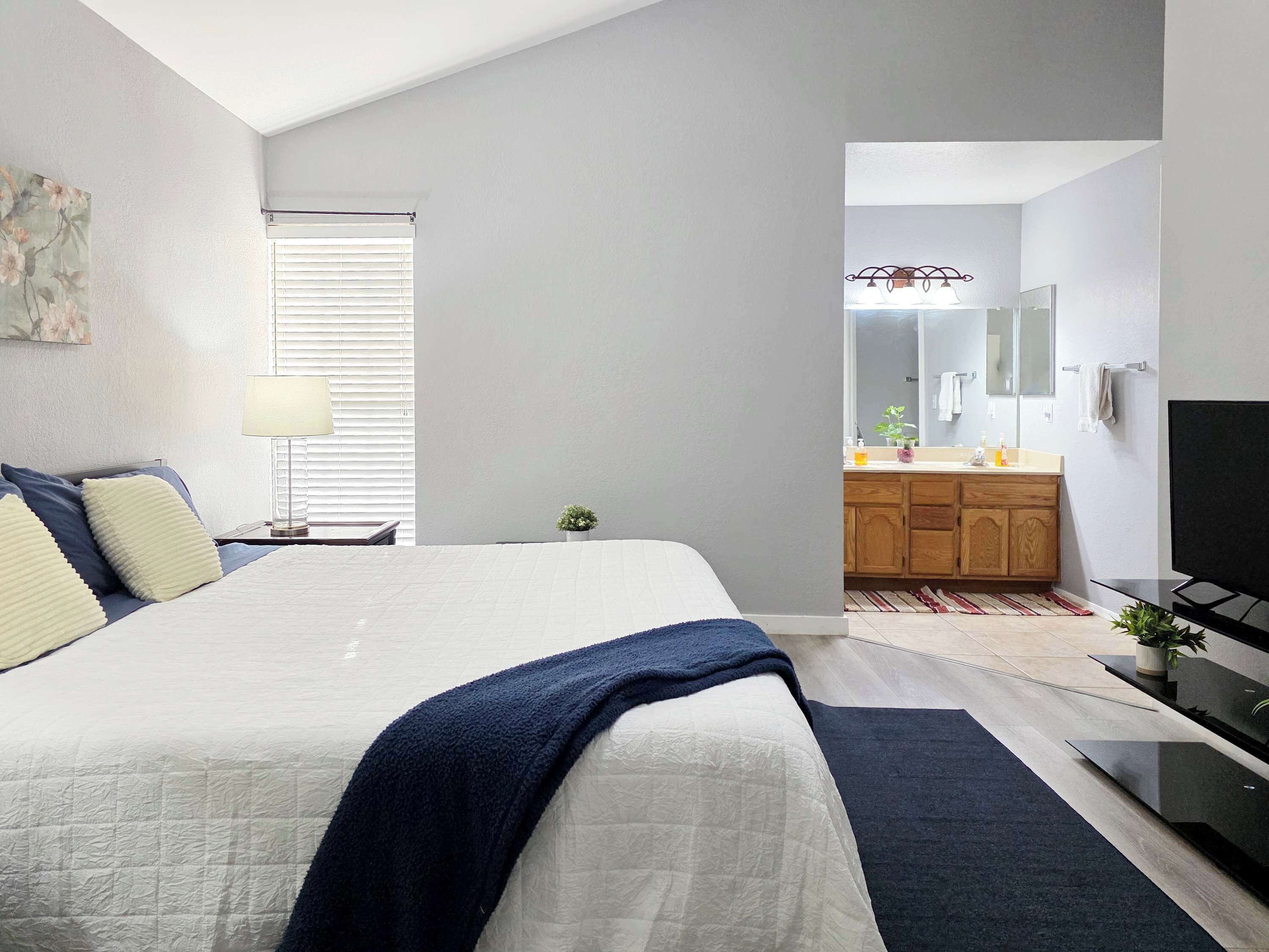 3 bedrooms, iron/ironing board, WiFi, bed sheets