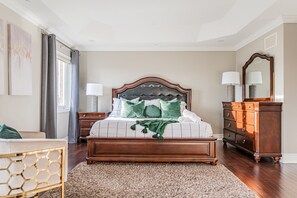 Biệt thự Cao cấp | 4 phòng ngủ, bộ trải giường bằng vải cotton Ai Cập 