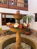 Blackout drapes, iron/ironing board, bed sheets