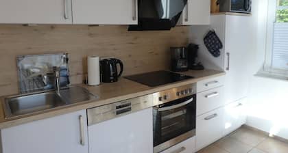 Ferienwohnung Norderney mit großem Garten in Strand-und Hafennähe