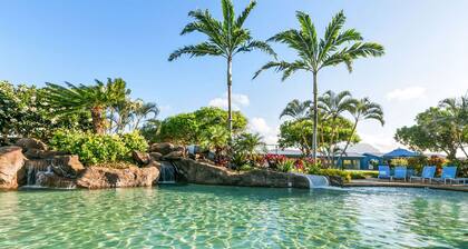 PRIVATE OCEAN VIEW MAIN HOUSE + EXTRA SUITE, 5 MIN WALK TO POIPU BEACH, A/C
