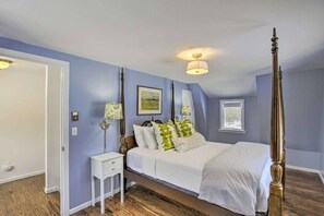 2 sovrum, skrivbord, wi-fi och sängkläder