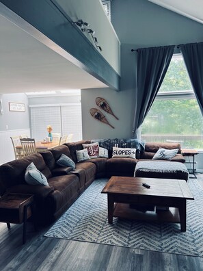 TV connectée, cheminée