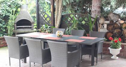 Vacation home (approx. 100m²) with garden in the south of Leipzig near Haselbacher See