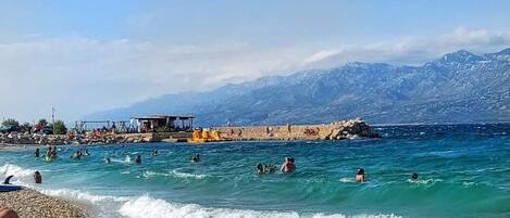 Accommodatie ligt op het strand