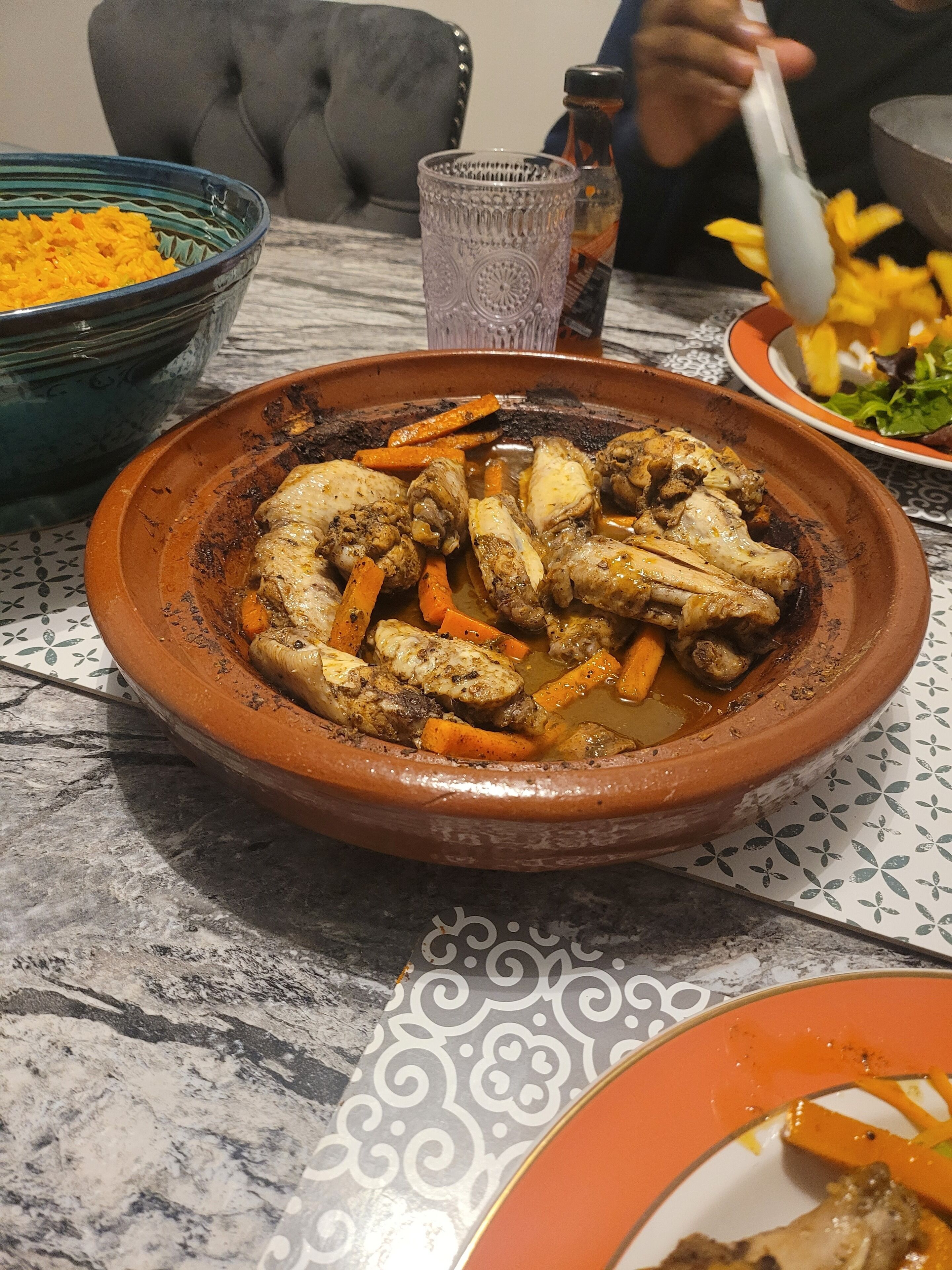 الطعام والشراب