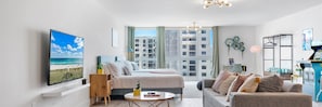 Studio | Premium bedding, in-room safe, individually decorated