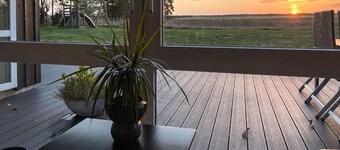 Gemütliches Haus in Hals mit Sauna