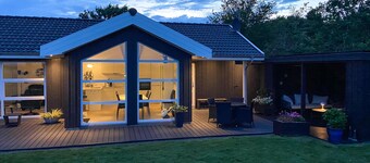 Hyggeligt hjem i Hals med sauna
