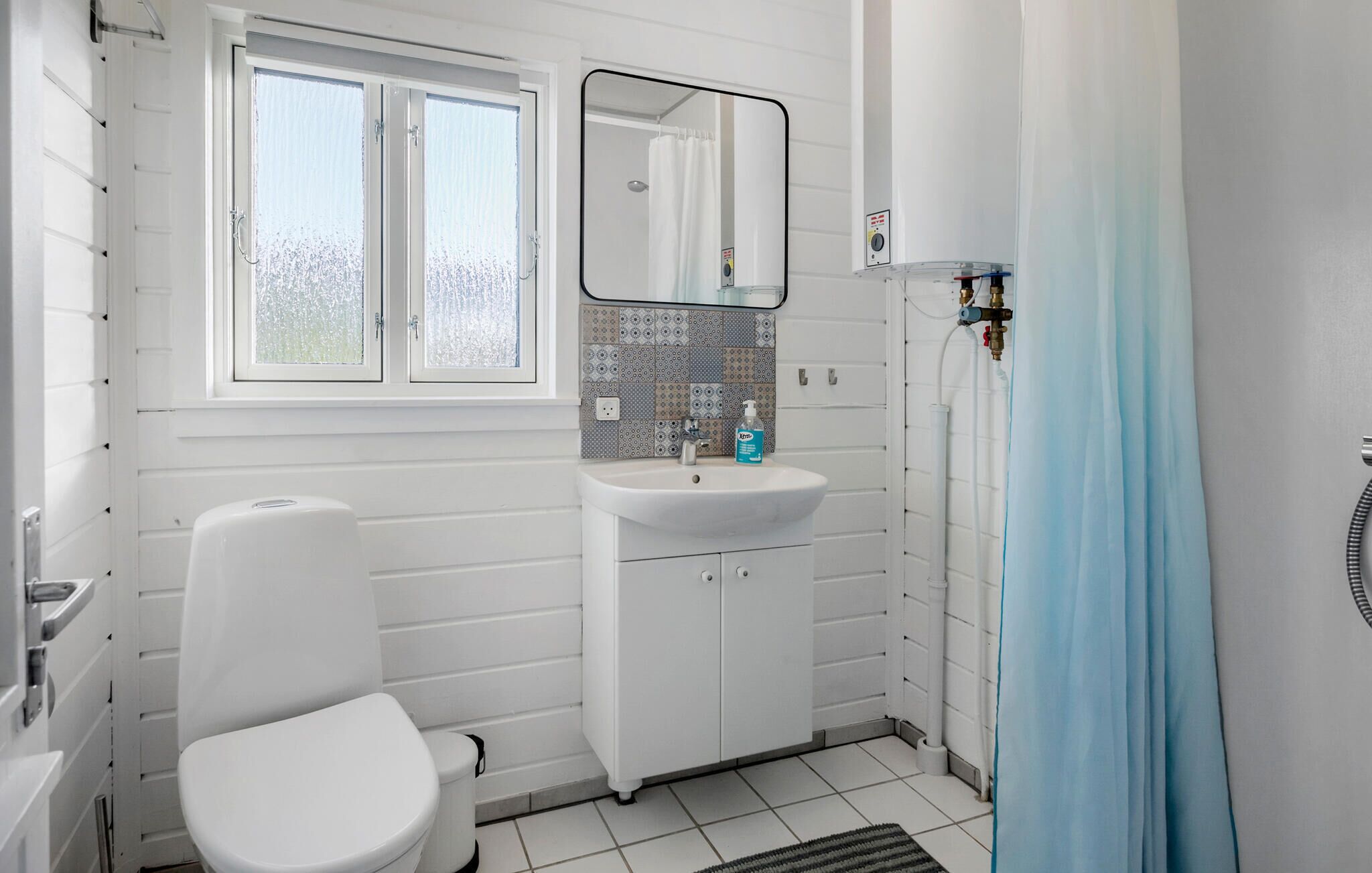 Shower, hair dryer