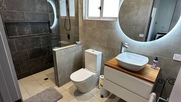 Assecador de cabells, tovalloles, sabó i xampú