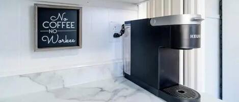 Coffee and/or coffee maker