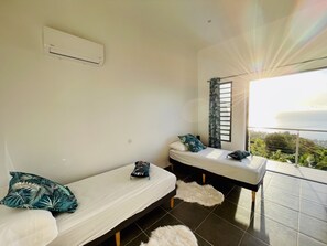 2 habitaciones, cuna de viaje, wifi gratis y ropa de cama 