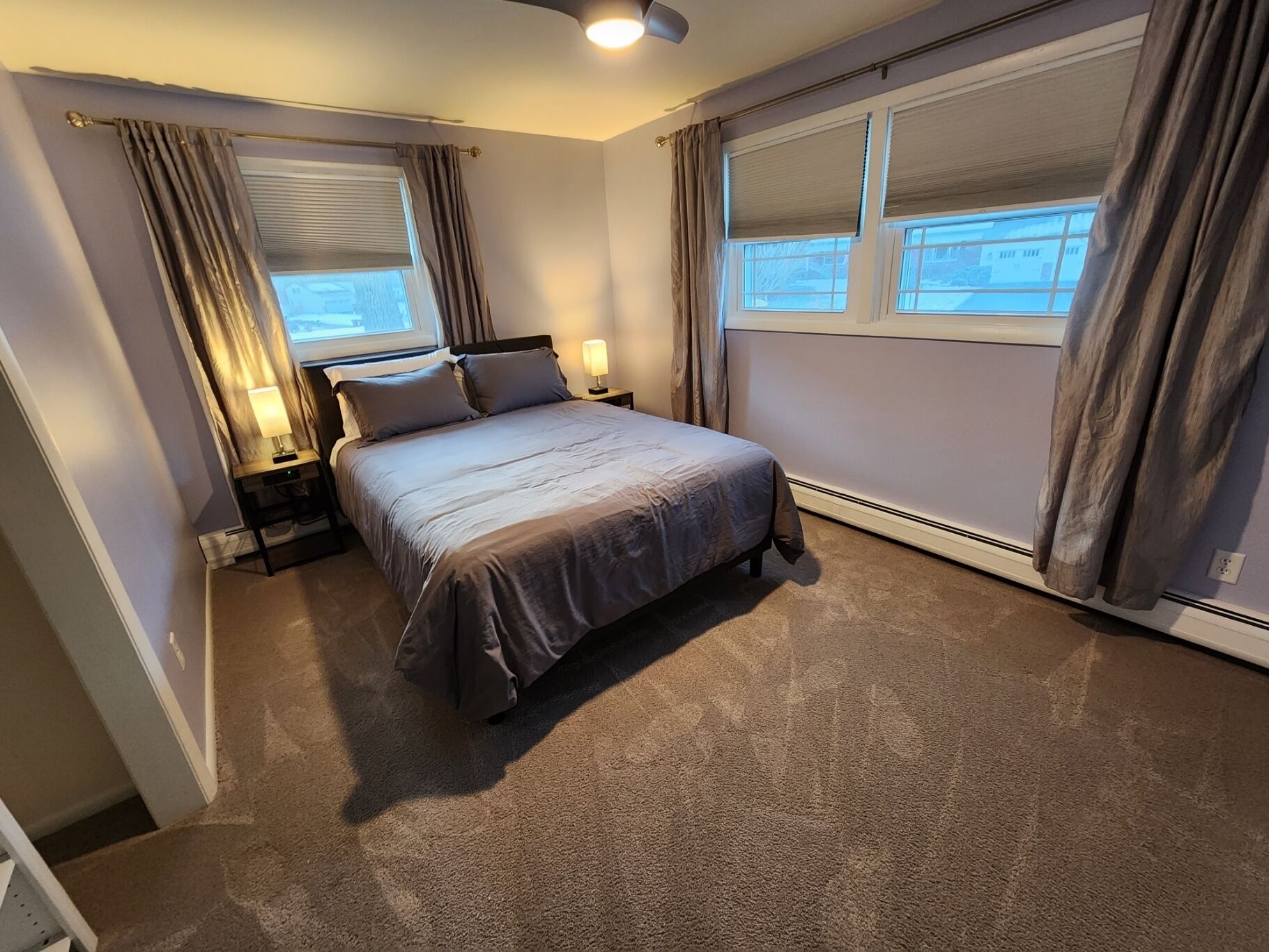 4 chambres, fer et planche à repasser, Wi-Fi gratuit, draps fournis