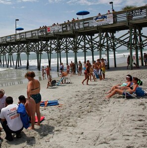 On the beach