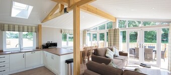 Luxury contemporary lodge.