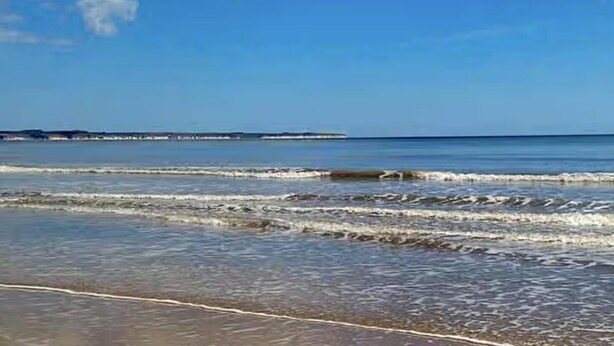 A beach with waves and a distant shoreline. - Cottage - Sleeps 4 - Dog friendly - Parking (Bridlington)