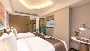 Habitación Business con 2 camas individuales | Minibar, cortinas opacas, wifi gratis y ropa de cama