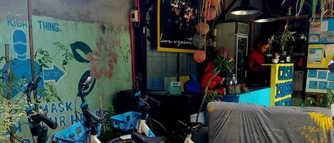 Façade de l’hébergement