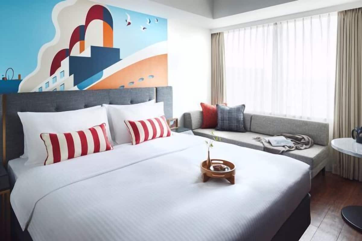 1 chambre, couette en duvet d'oie, coffres-forts dans les chambres