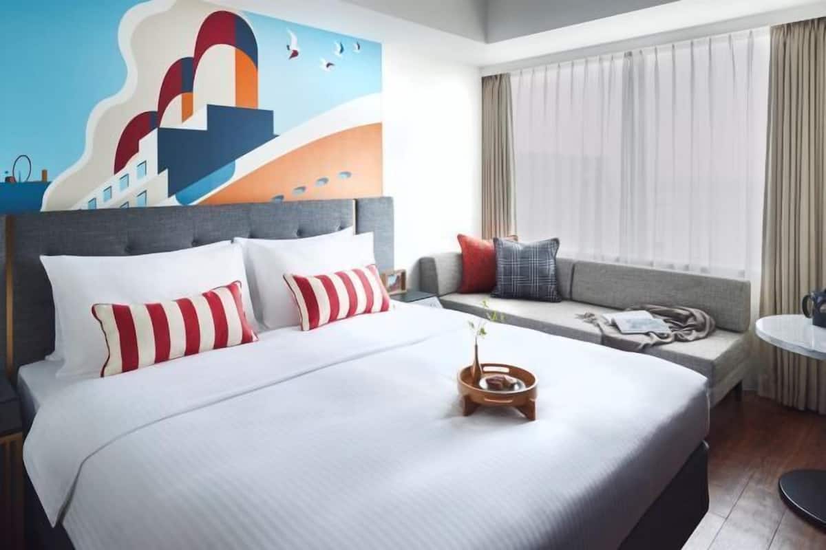 1 chambre, couette en duvet d'oie, coffres-forts dans les chambres