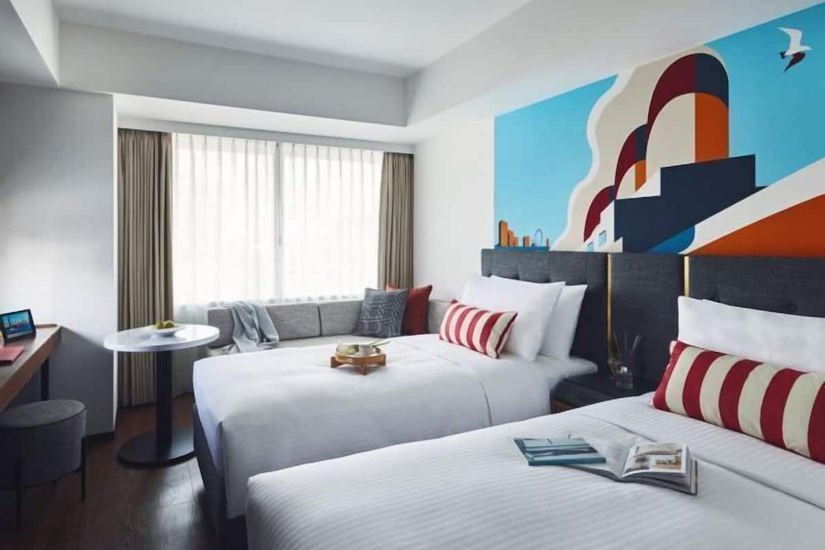 1 chambre, couette en duvet d'oie, coffres-forts dans les chambres