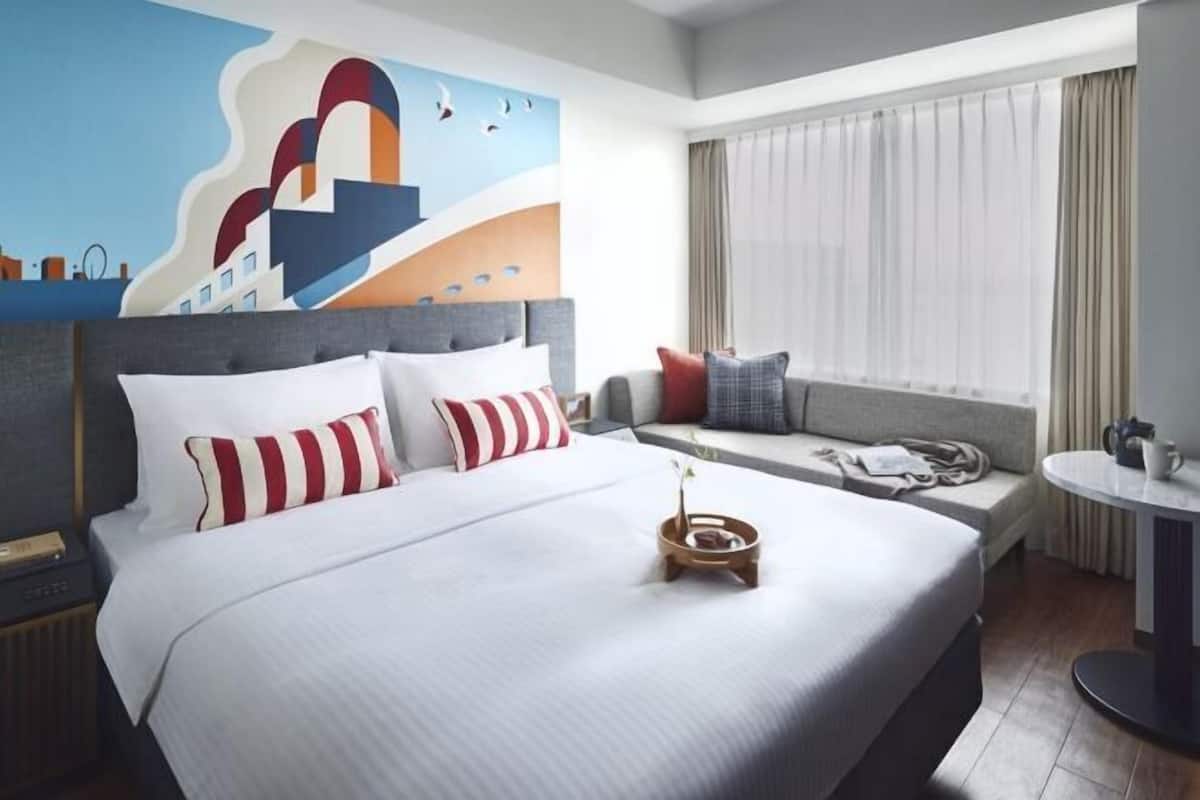 1 chambre, couette en duvet d'oie, coffres-forts dans les chambres