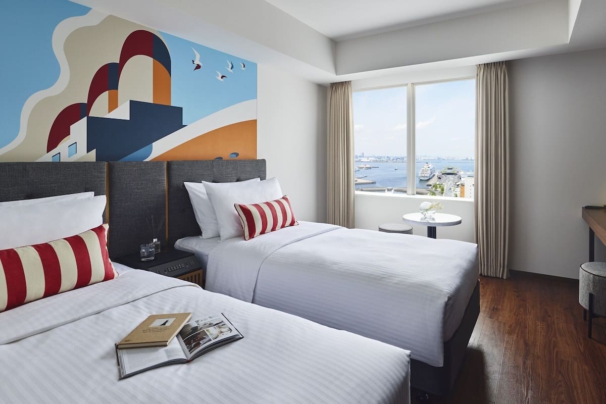 Estudio ejecutivo, 2 camas individuales, vista al puerto | Vista desde la habitación