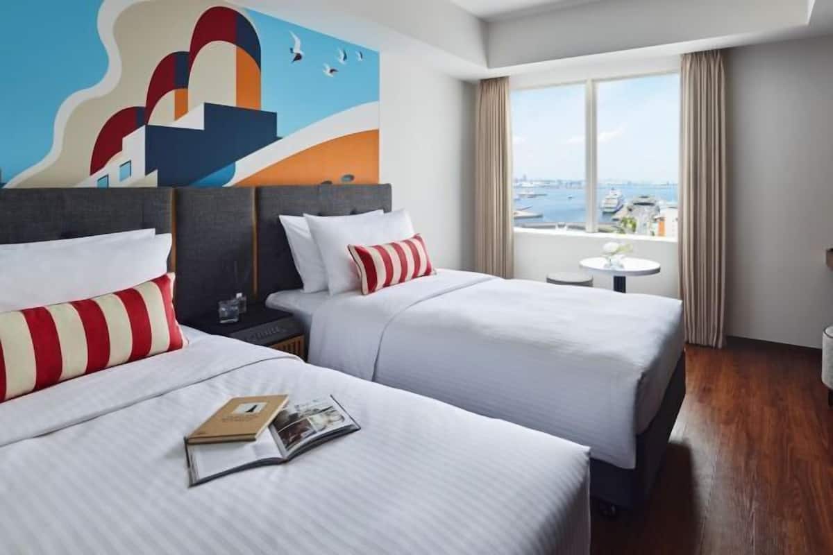 1 chambre, couette en duvet d'oie, coffres-forts dans les chambres