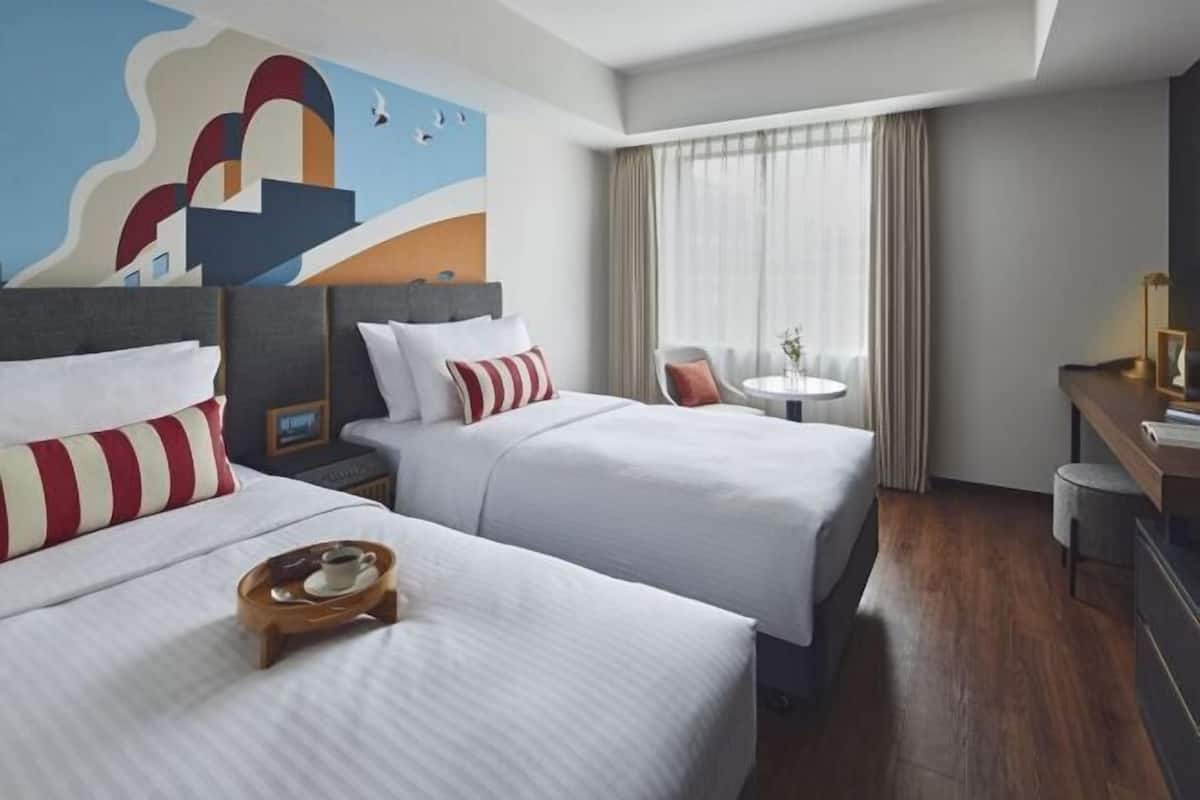 1 chambre, couette en duvet d'oie, coffres-forts dans les chambres
