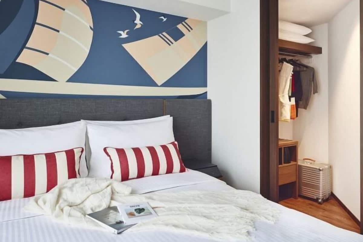 1 chambre, couette en duvet d'oie, coffres-forts dans les chambres